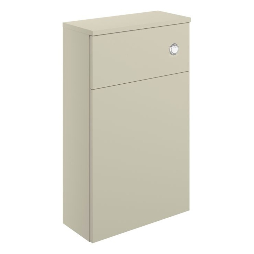 Apex Air Matt Cotton 503mm Floor Standing WC Unit Cut Out